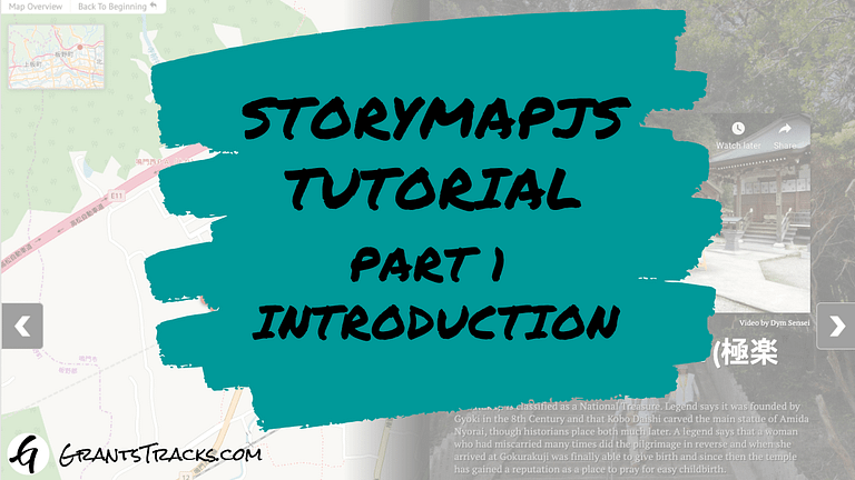 StoryMapJS Tutorial – Part 1 – Introduction