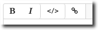 Text Editor Buttons